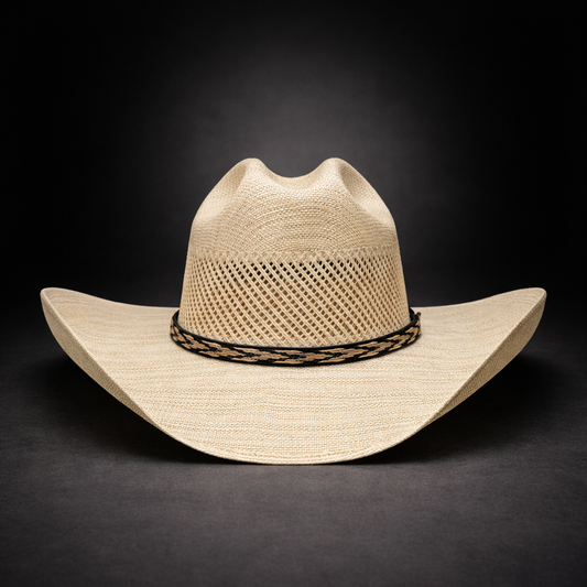 Wild Wild West | Adults Italy Wide Vent Perla Cowboy Hat | Cattleman Crown