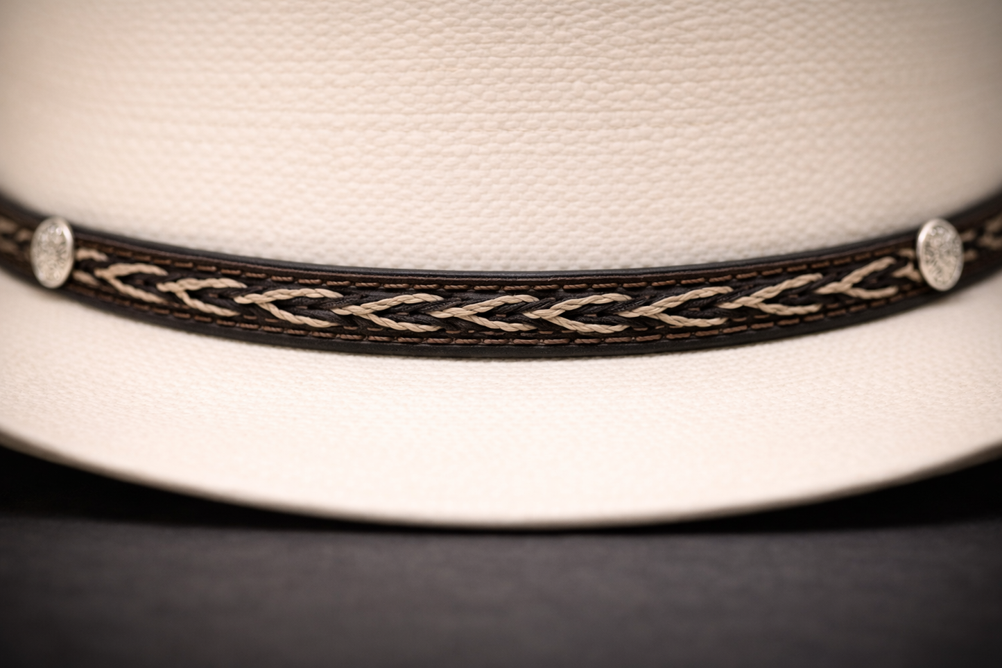 Wild Wild West | Adults Canvas Vent Ivory Cowboy Hat | Cattleman Crown