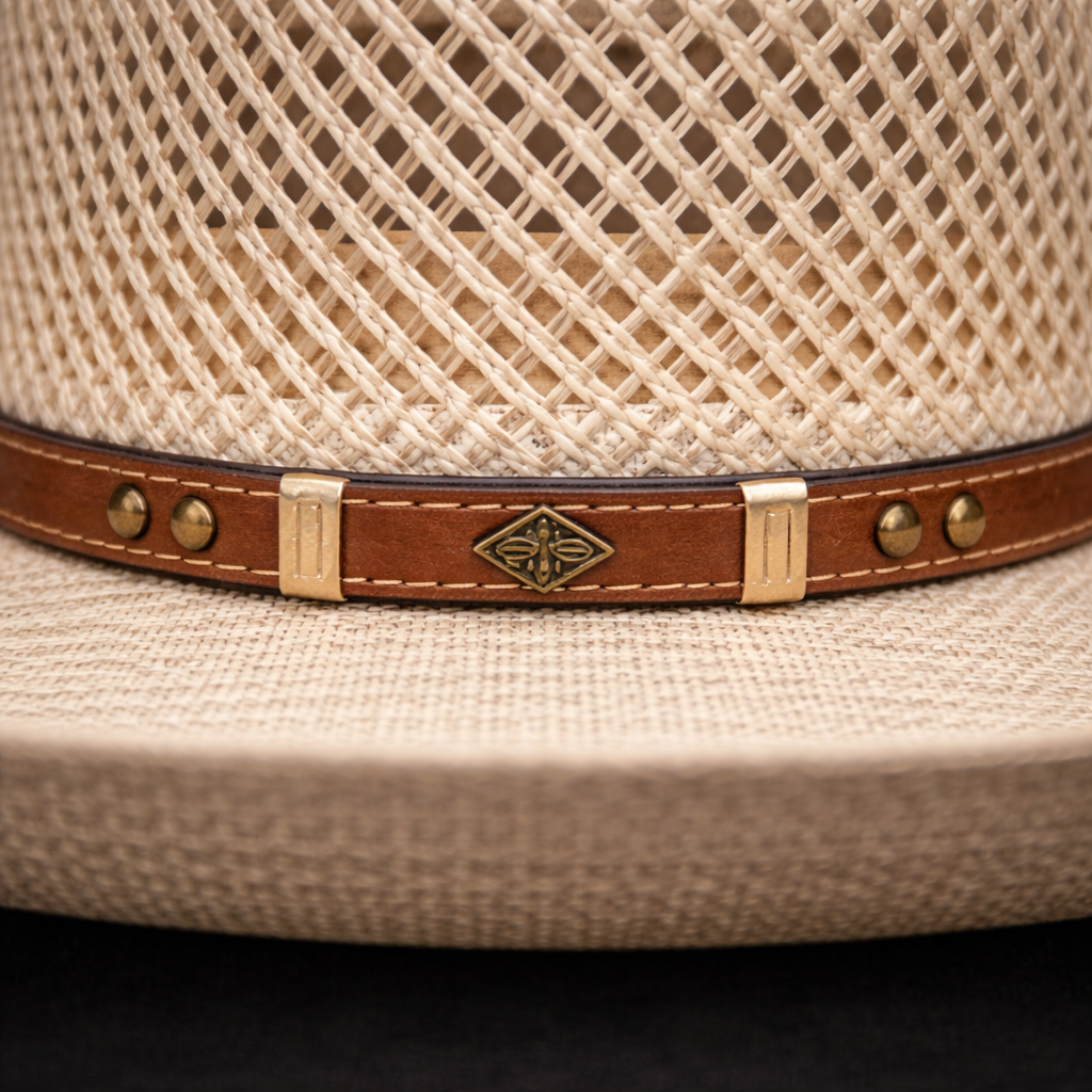 Wild Wild West | Adults Italy Wide Vent Beige Cowboy Hat | Bologna Crown