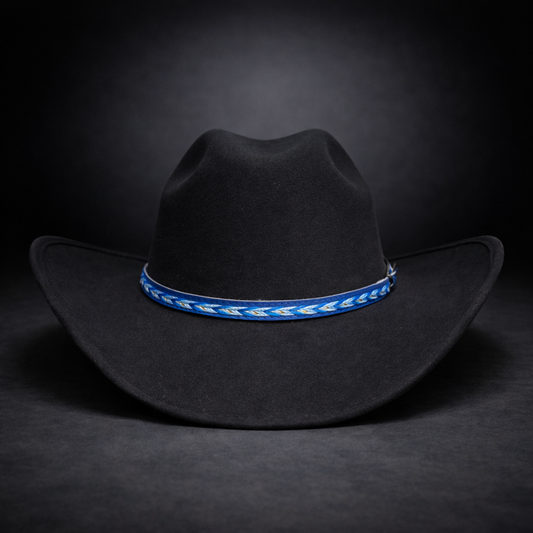 Wild Wild West | Kids Felt Black Cowboy Hat | Bologna Crown