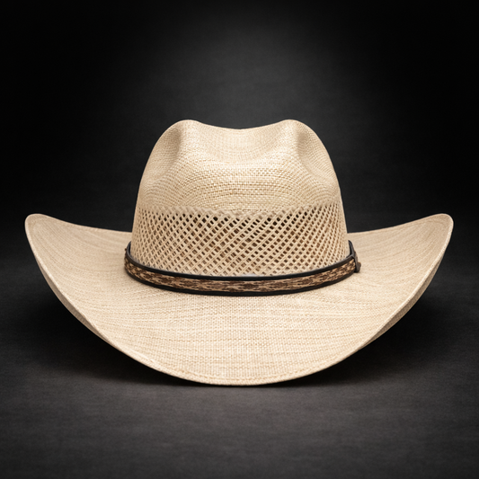 Wild Wild West | Adults Italy Wide Vent Perla Cowboy Hat | Bologna Crown