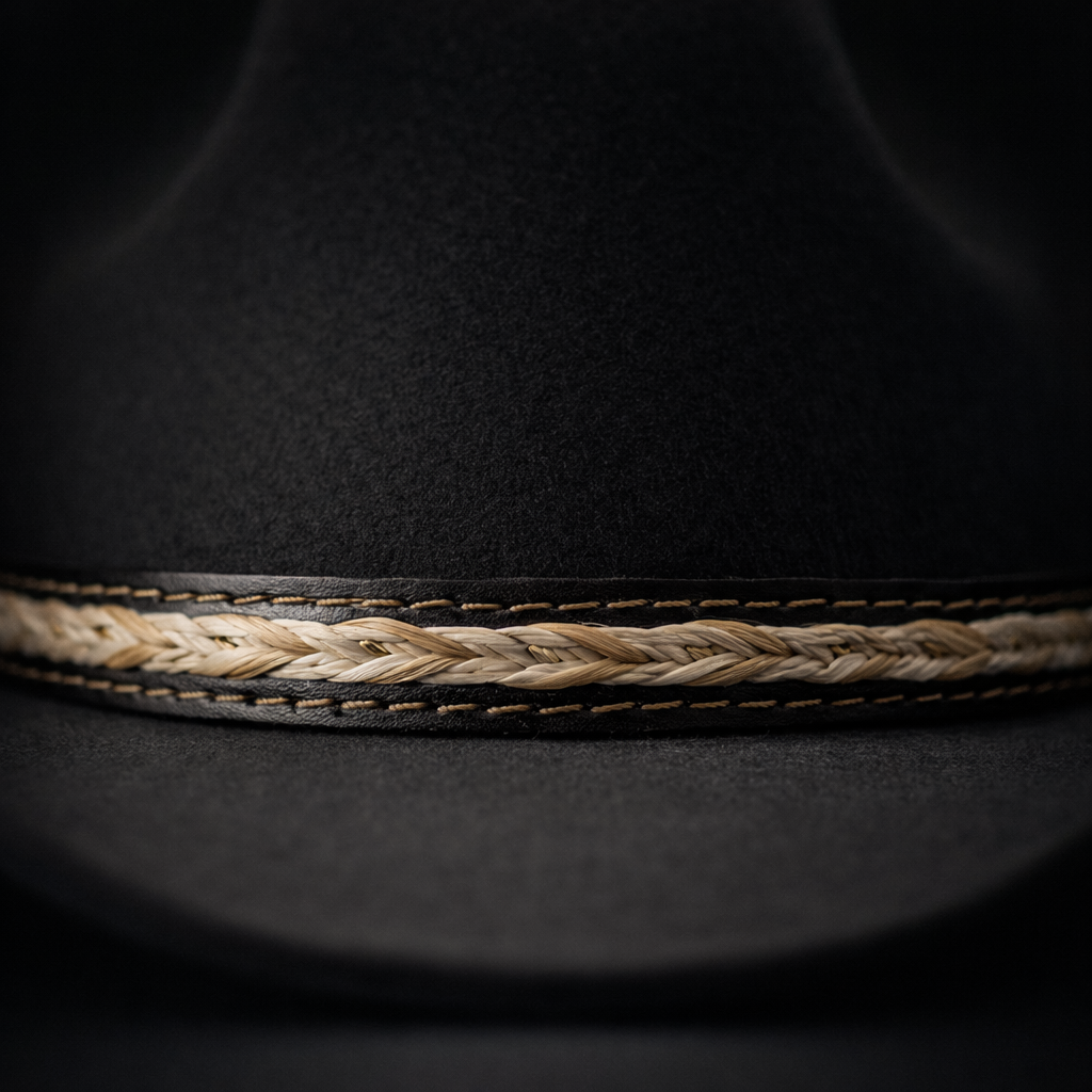 Wild Wild West | Kids Felt Black Cowboy Hat | Bologna Crown