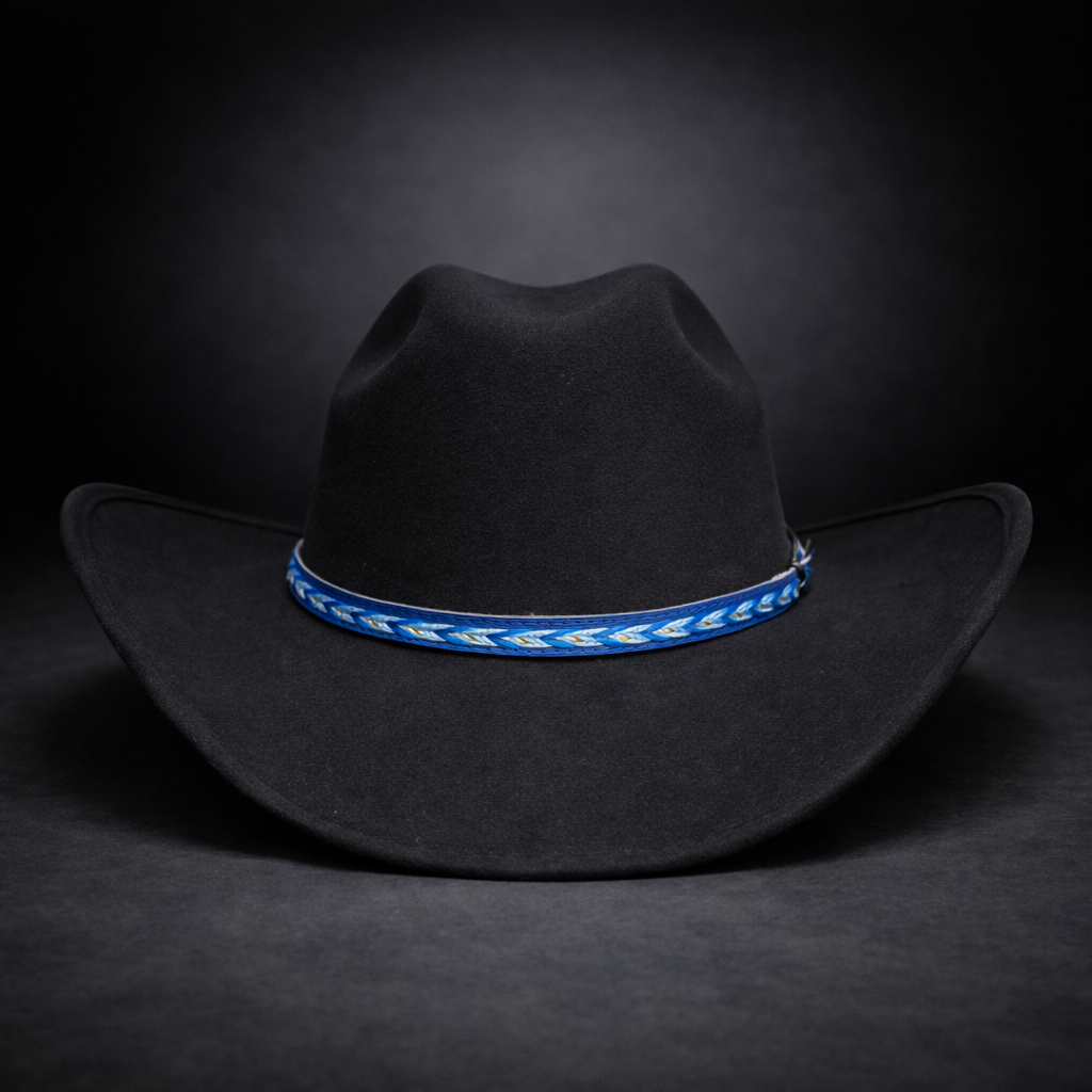 Wild Wild West | Kids Felt Black Cowboy Hat | Bologna Crown