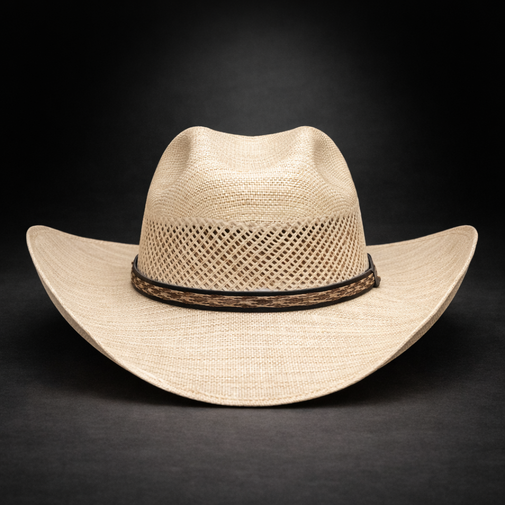 Wild Wild West | Adults Italy Wide Vent Perla Cowboy Hat | Bologna Crown