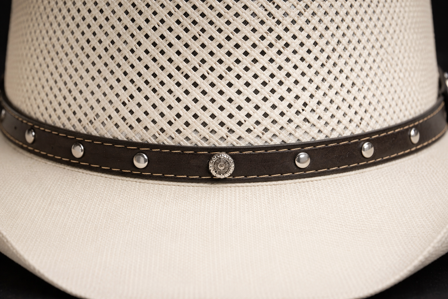Wild Wild West | Adults Canvas Wide Vent Ivory Cowboy Hat | Bologna Crown