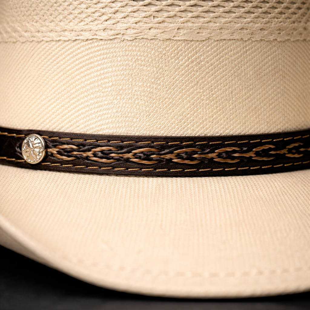 Wild Wild West | Adults Canvas Vent Ivory Cowboy Hat | Bologna Crown